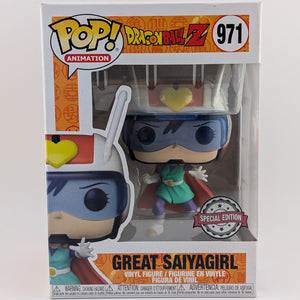 Funko POP! Animation Dragon Ball Z #971 Great Saiyagirl Special Edition Vinyl Collectable Rare FRENLY BRICKS - Open 7 Days