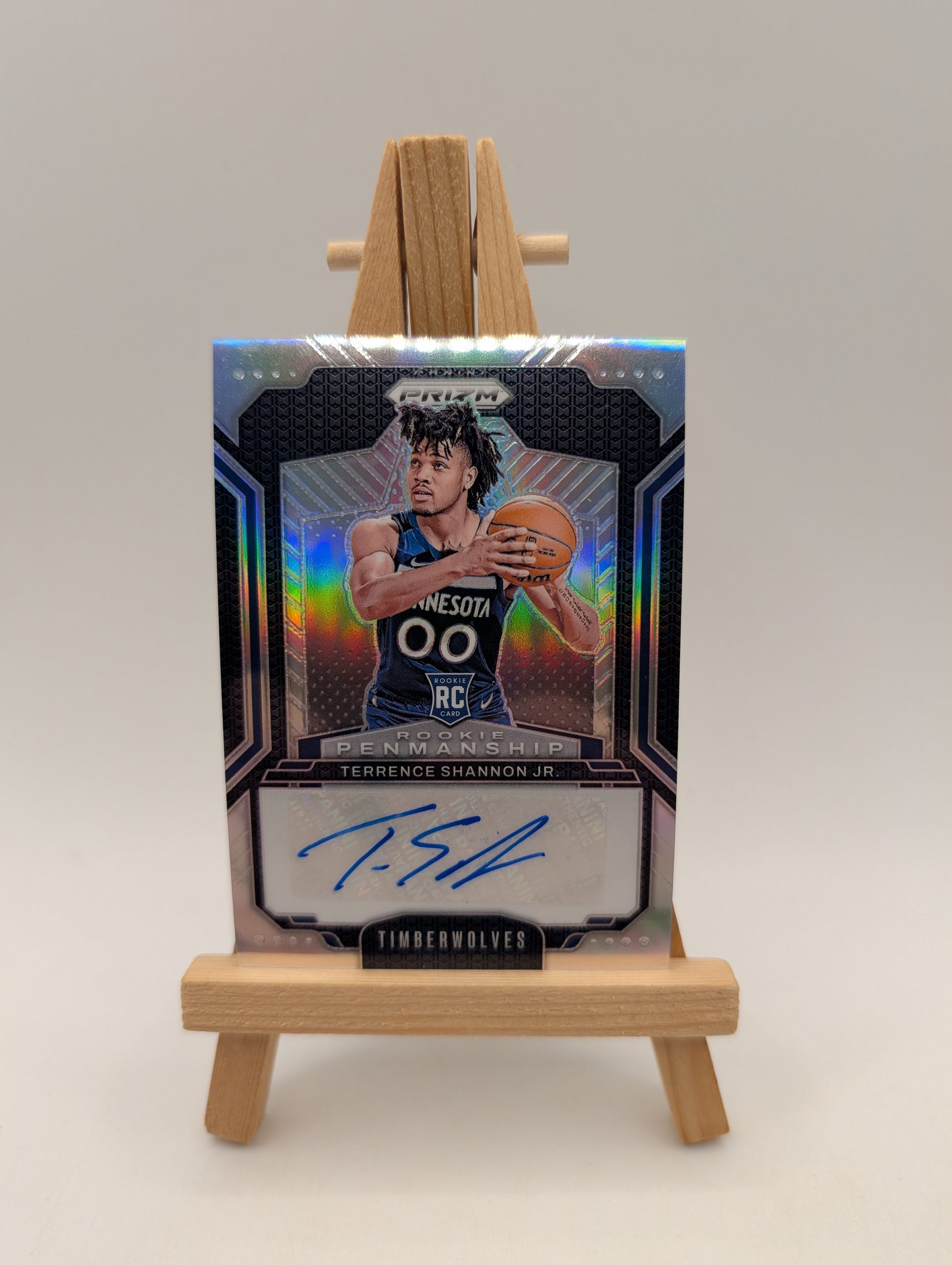2024 PRIZM TERRENCE SHANNON JR. RK PENMANSHIP AUTO SILVER PRIZM