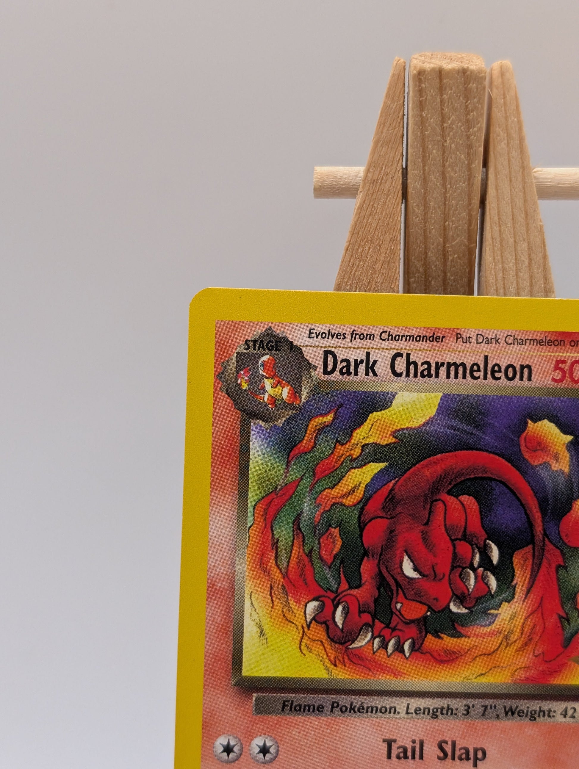 Pokemon - Dark Charmeleon - Team Rocket - W Stamp 32/82 WOTC FRENLY BRICKS - Open 7 Days