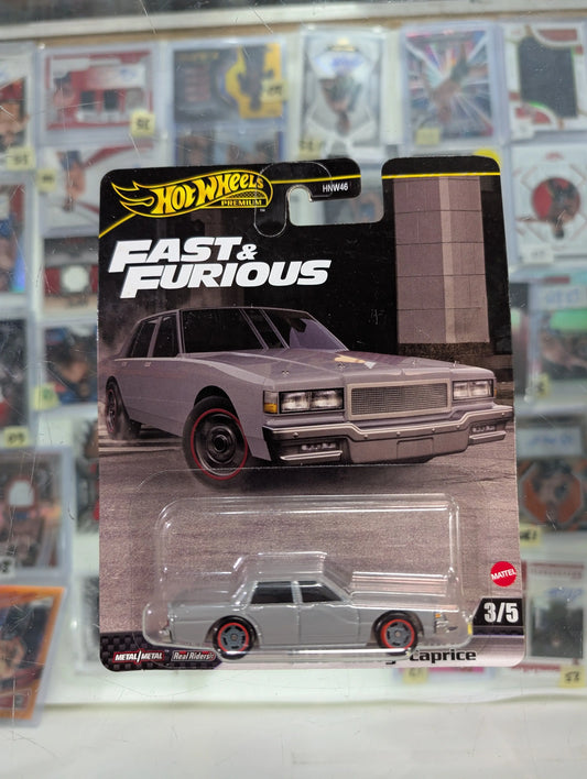 Hot Wheels Premium Fast & Furious 3/5 1987 Chevy Caprice FRENLY BRICKS - Open 7 Days