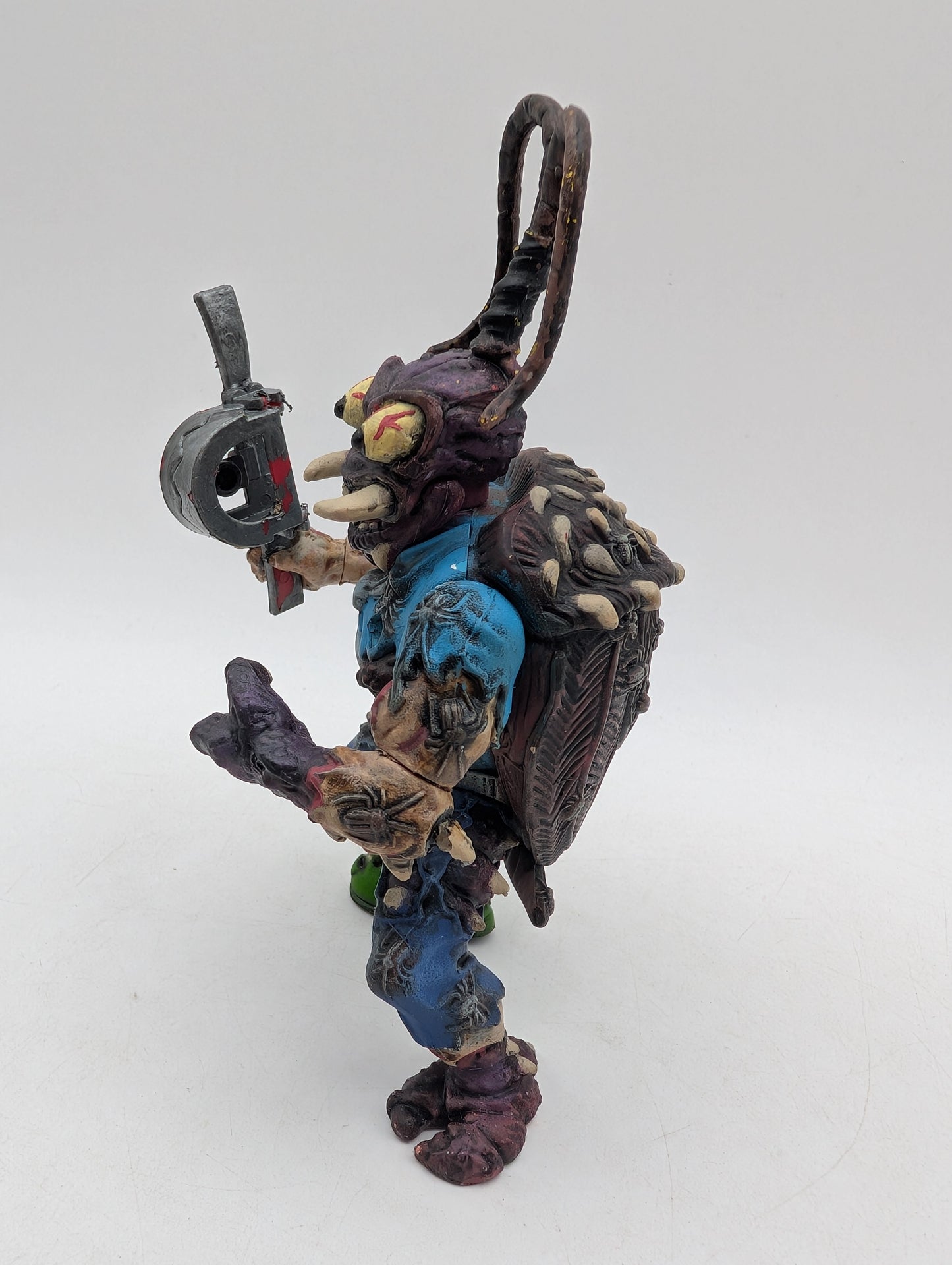 TMNT 1990 Scumbug  Vintage Custom Painted Figure