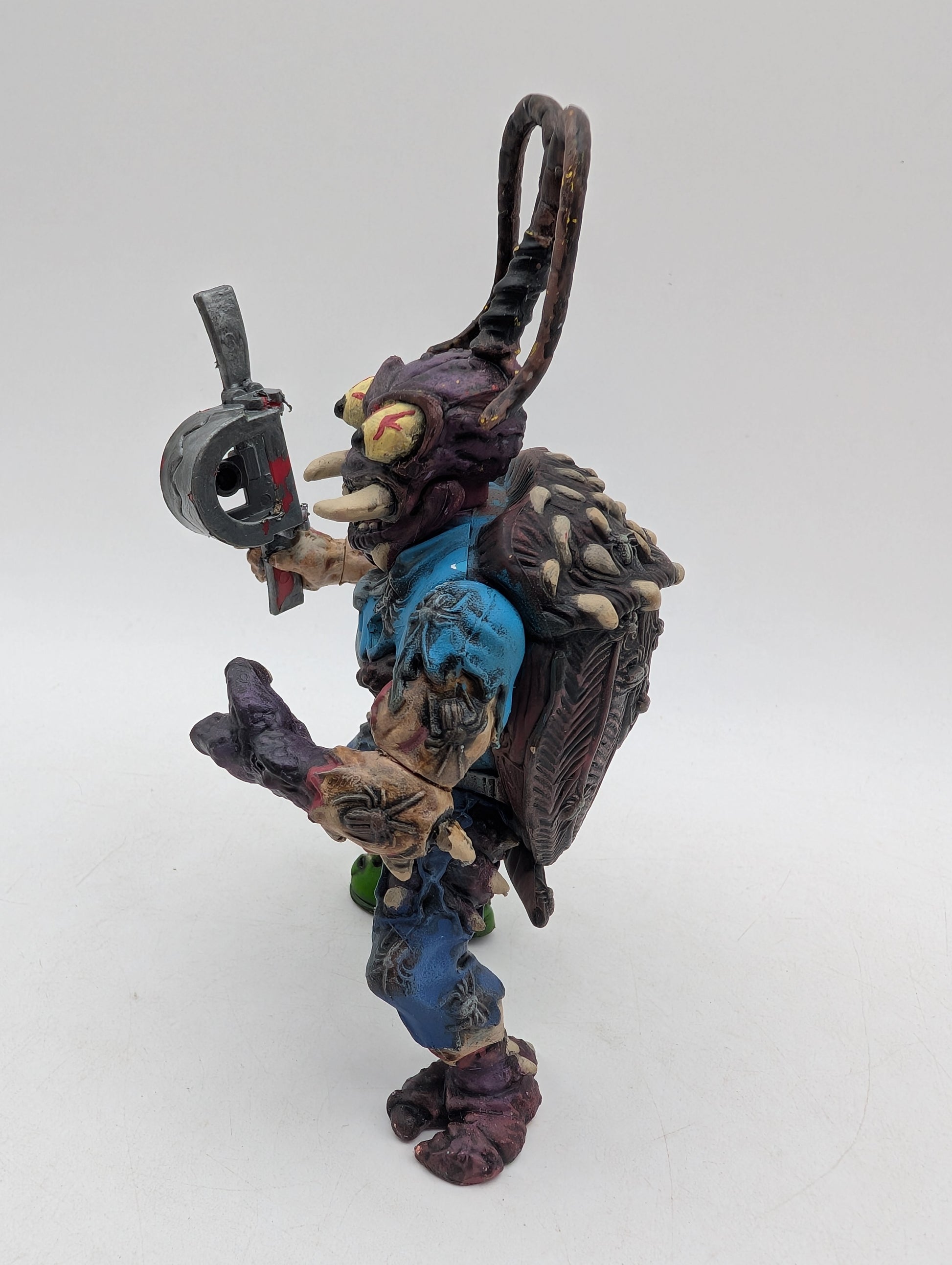 TMNT 1990 Scumbug  Vintage Custom Painted Figure image 3