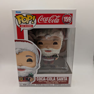 Funko Pop! Vinyl: Coca-Cola - Coca-Cola Santa #159 Classic Christmas FRENLY BRICKS - Open 7 Days