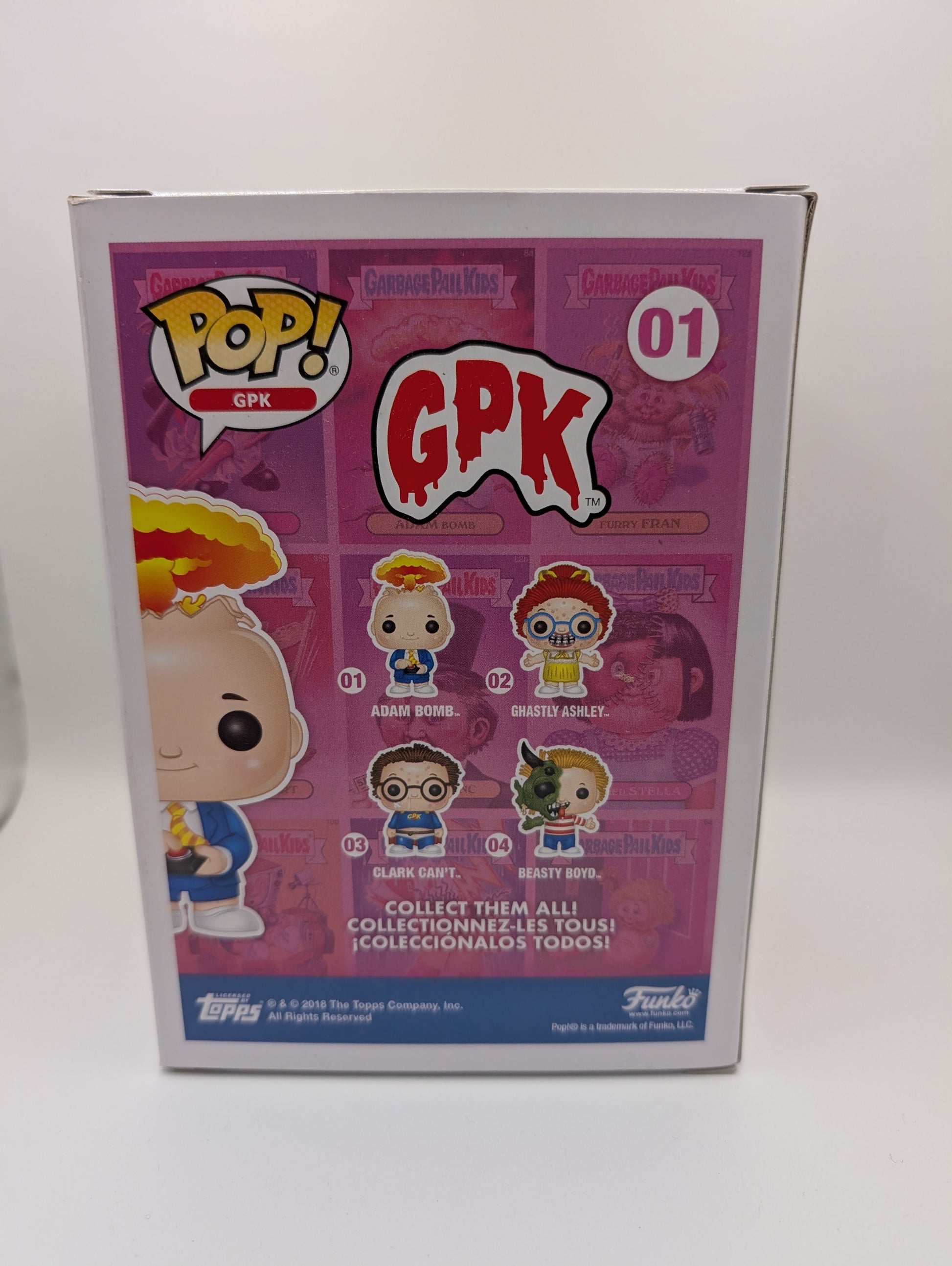 Adam Bomb 01 ~ Garbage Pail Kids ~ Funko Pop Vinyl ~ GPK ~ 2018 Toy Tokyo NYCC FRENLY BRICKS - Open 7 Days