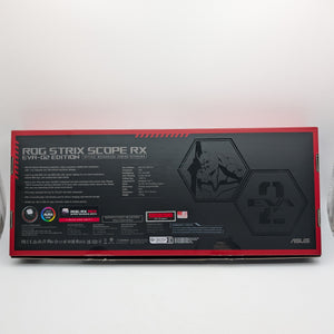 Asus ROG Strix Scope RX EVA -02 ROG Strix Scope RX EVA Edition Gaming Keyboard FRENLY BRICKS - Open 7 Days