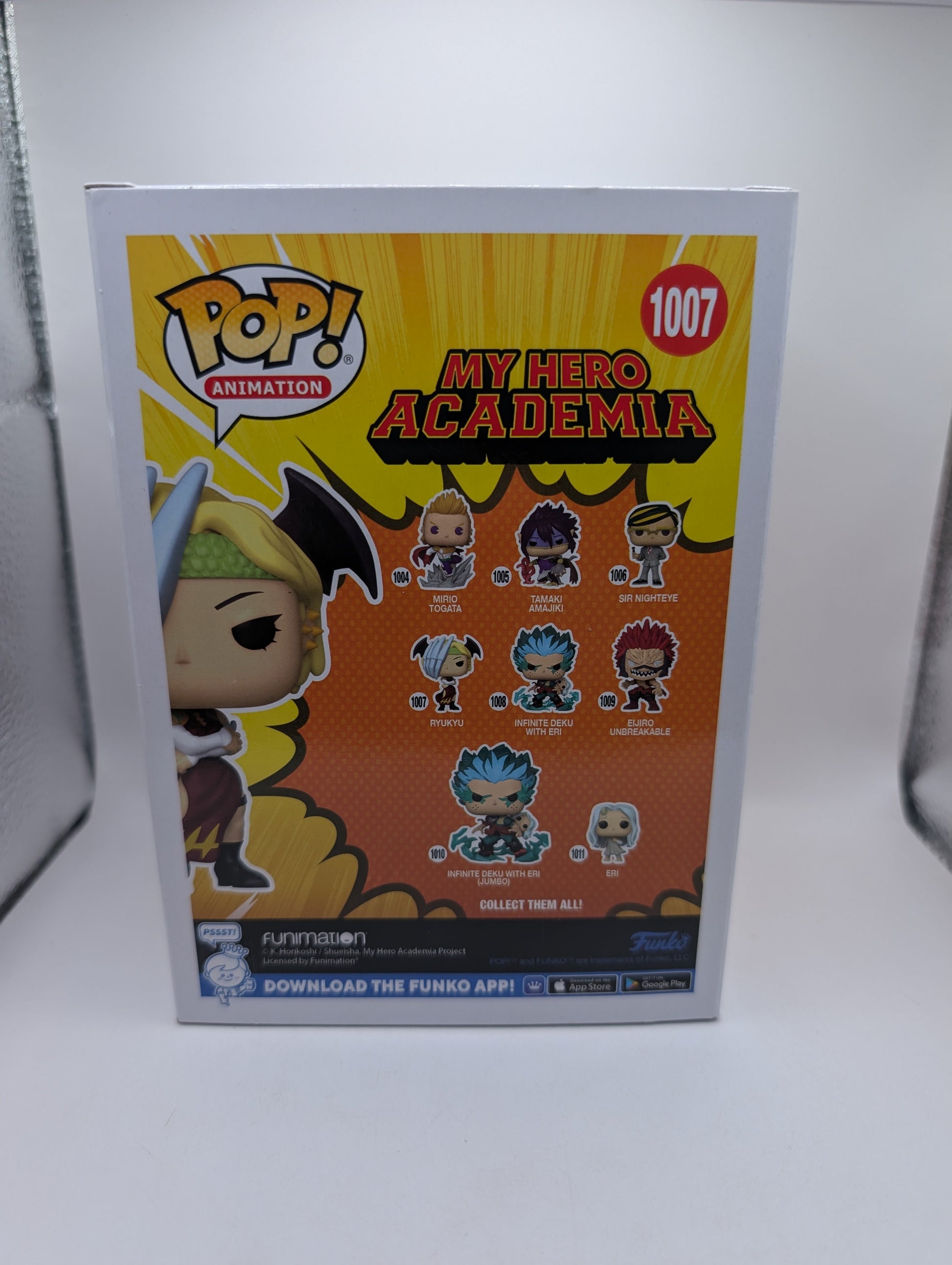Ryukyu 1007 ~ My Hero Academia ~ Funko Pop Vinyl ~ Animation FRENLY BRICKS - Open 7 Days