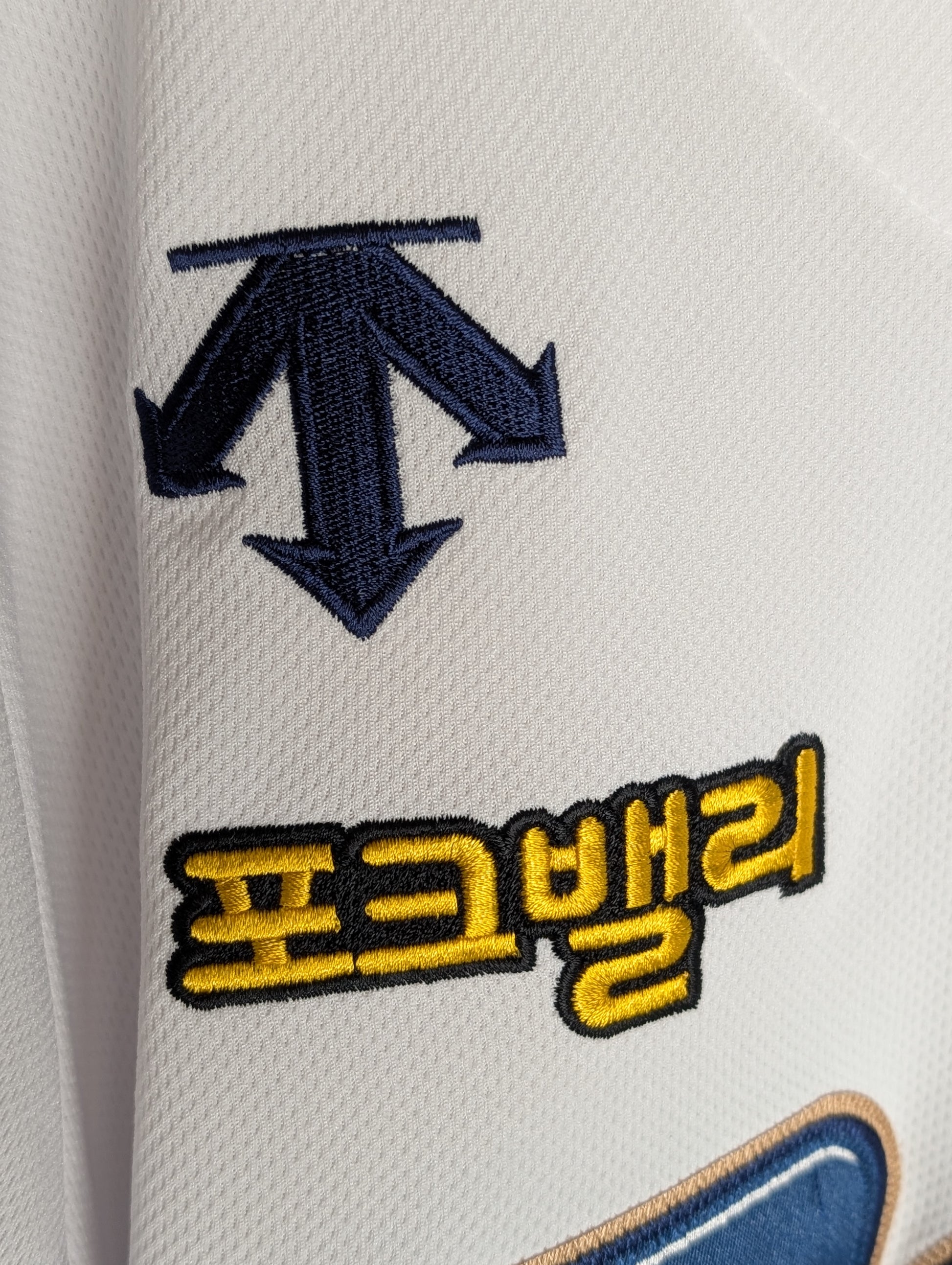 KBO Korean Baseball NC Dinos White Home Blank Jersey XXXL