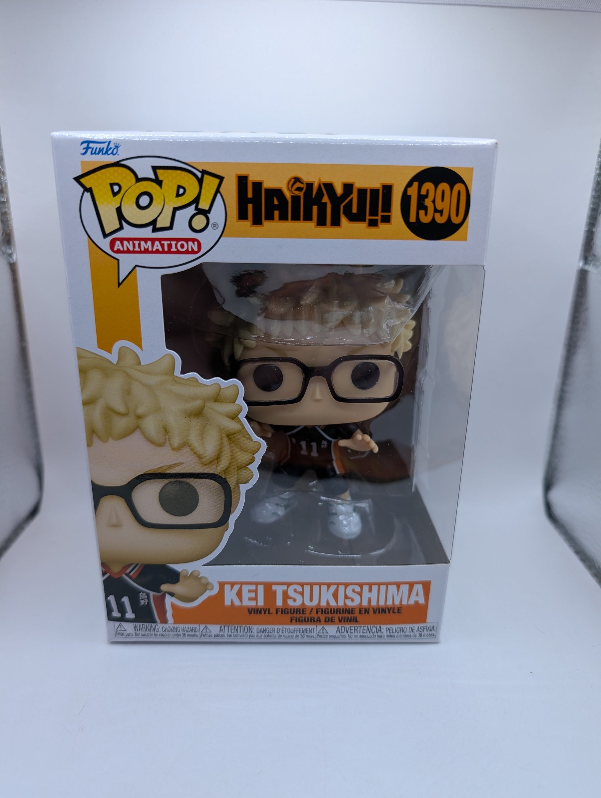Funko Pop Haikyu!! Kei Tsukishima 1390 Vinyl Figure FRENLY BRICKS - Open 7 Days