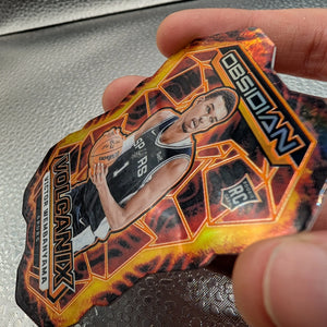 Victor Wembanyama Obsidian Volcanic Spurs RC Panini FRENLY BRICKS - Open 7 Days