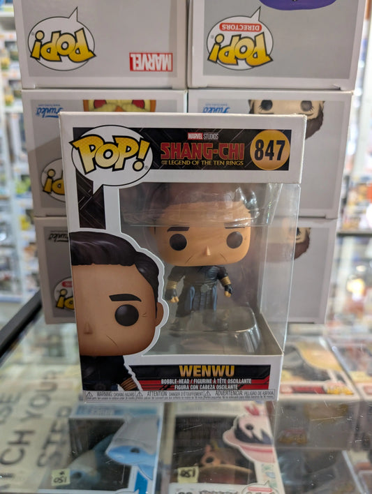 Marvel Funko Pop - Wenwu - Shang-Chi - No. 847 FRENLY BRICKS - Open 7 Days