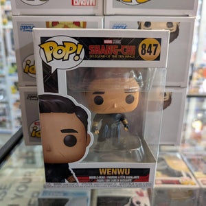 Marvel Funko Pop - Wenwu - Shang-Chi - No. 847 FRENLY BRICKS - Open 7 Days