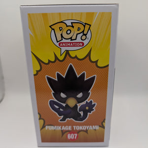 Fumikage Tokoyami Metallic 607 GameStop Sticker In Protector Pop Vinyl Funko MHA FRENLY BRICKS - Open 7 Days