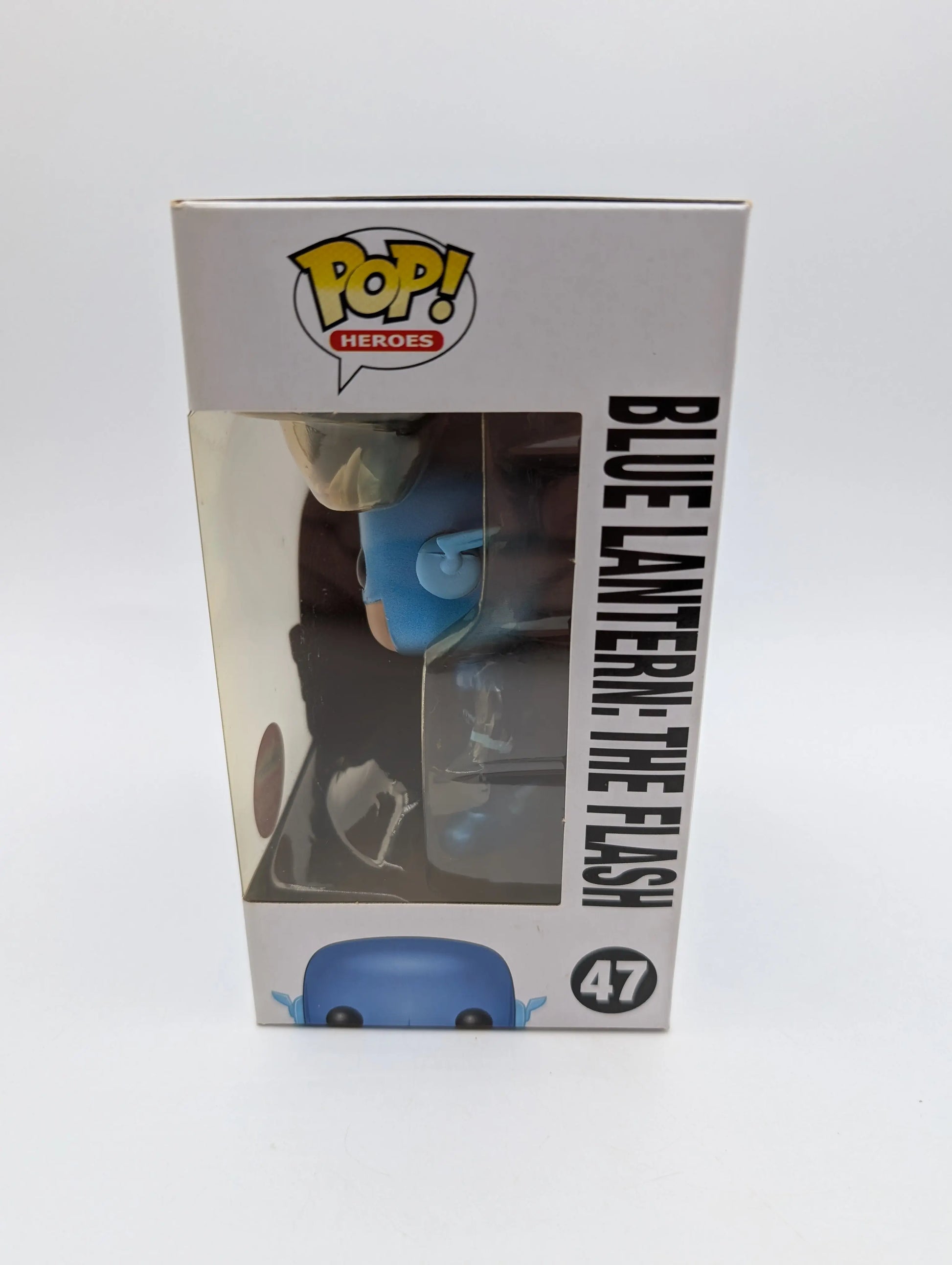 FUNKO POP HEROES #47 BLUE LANTERN THE FLASH (METALLIC) VINYL FRENLY BRICKS - Open 7 Days