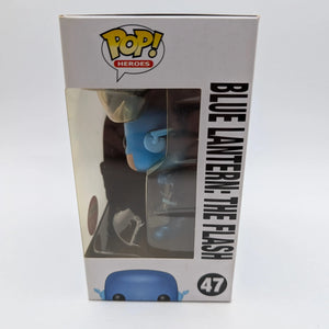 FUNKO POP HEROES #47 BLUE LANTERN THE FLASH (METALLIC) VINYL FRENLY BRICKS - Open 7 Days