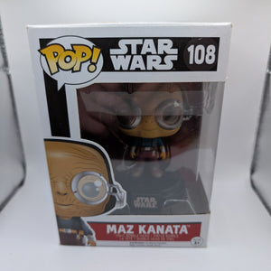 Funko Pop! Vinyl: Star Wars - Maz Kanata #108 FRENLY BRICKS - Open 7 Days