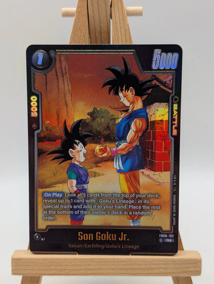 Son Goku Jr. FB08-102	Alternate Art Saiyan's Pride Dragon Ball English Card FRENLY BRICKS - Open 7 Days