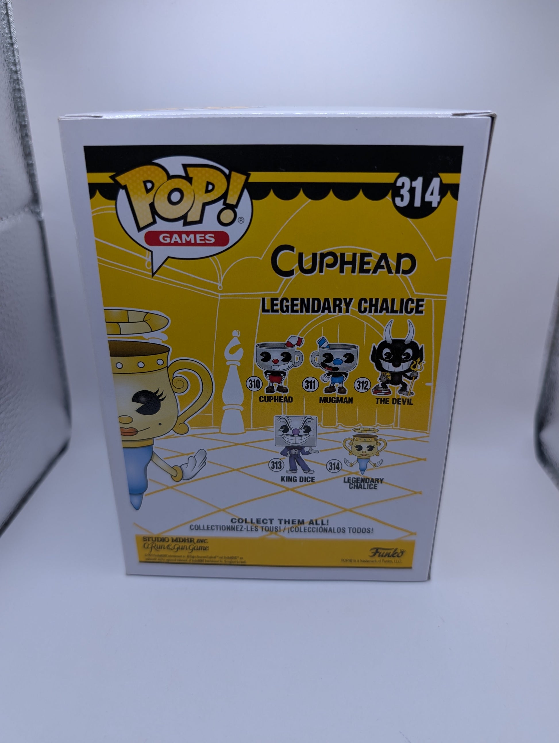 Cuphead #314 Legendary Chalice Games Funko Pop FRENLY BRICKS - Open 7 Days