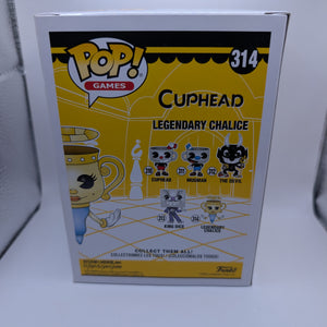 Cuphead #314 Legendary Chalice Games Funko Pop FRENLY BRICKS - Open 7 Days