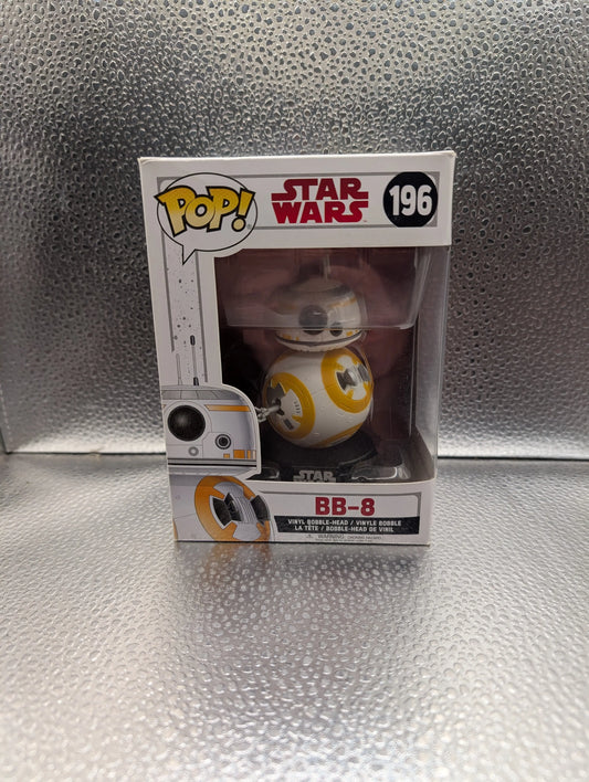 FUNKO Pop Vinyl Bb-8 Star Wars #196 FRENLY BRICKS - Open 7 Days