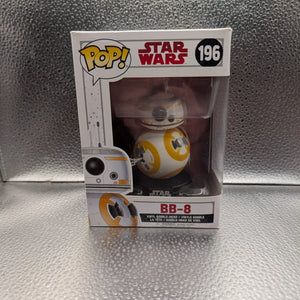 FUNKO Pop Vinyl Bb-8 Star Wars #196 FRENLY BRICKS - Open 7 Days