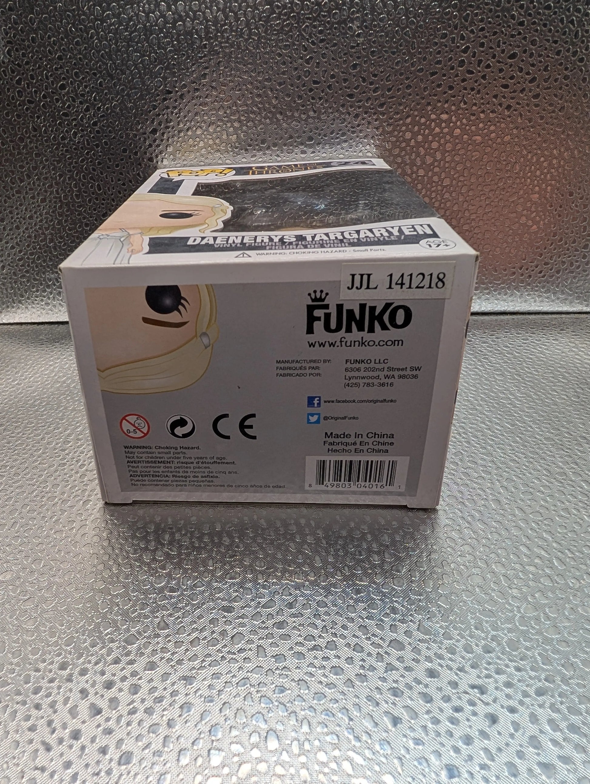 FUNKO Pop Vinyl Daenerys Targaryen Game Of Thrones #24 FRENLY BRICKS - Open 7 Days