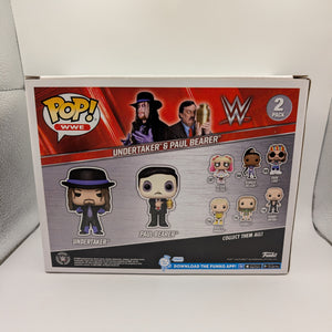 WWE Dual Undertaker & Paul Bearer Funko Pop 2 Pack