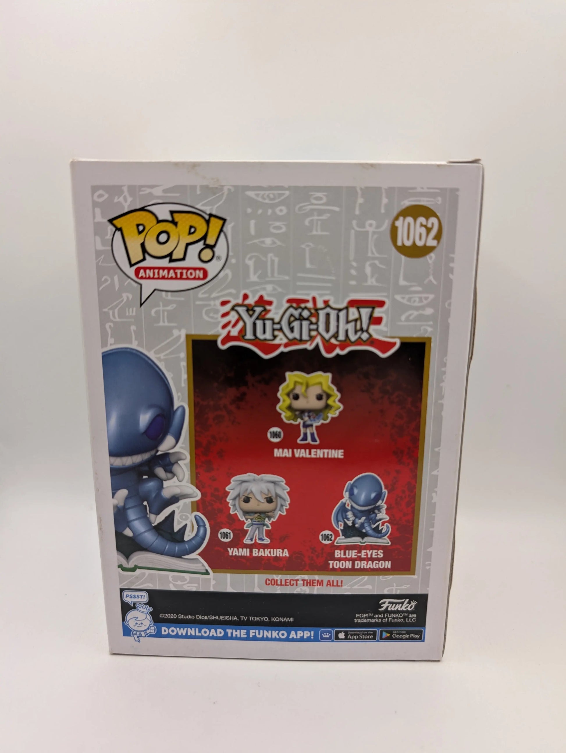Blue Eyes Toon Dragon Yu-Gi-Oh! Funko Pop Vinyl #1062 FRENLY BRICKS - Open 7 Days