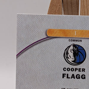 2025-26 Topps Finest COOPER FLAGG Common Rookie Oil Spill #1 FRENLY BRICKS - Open 7 Days