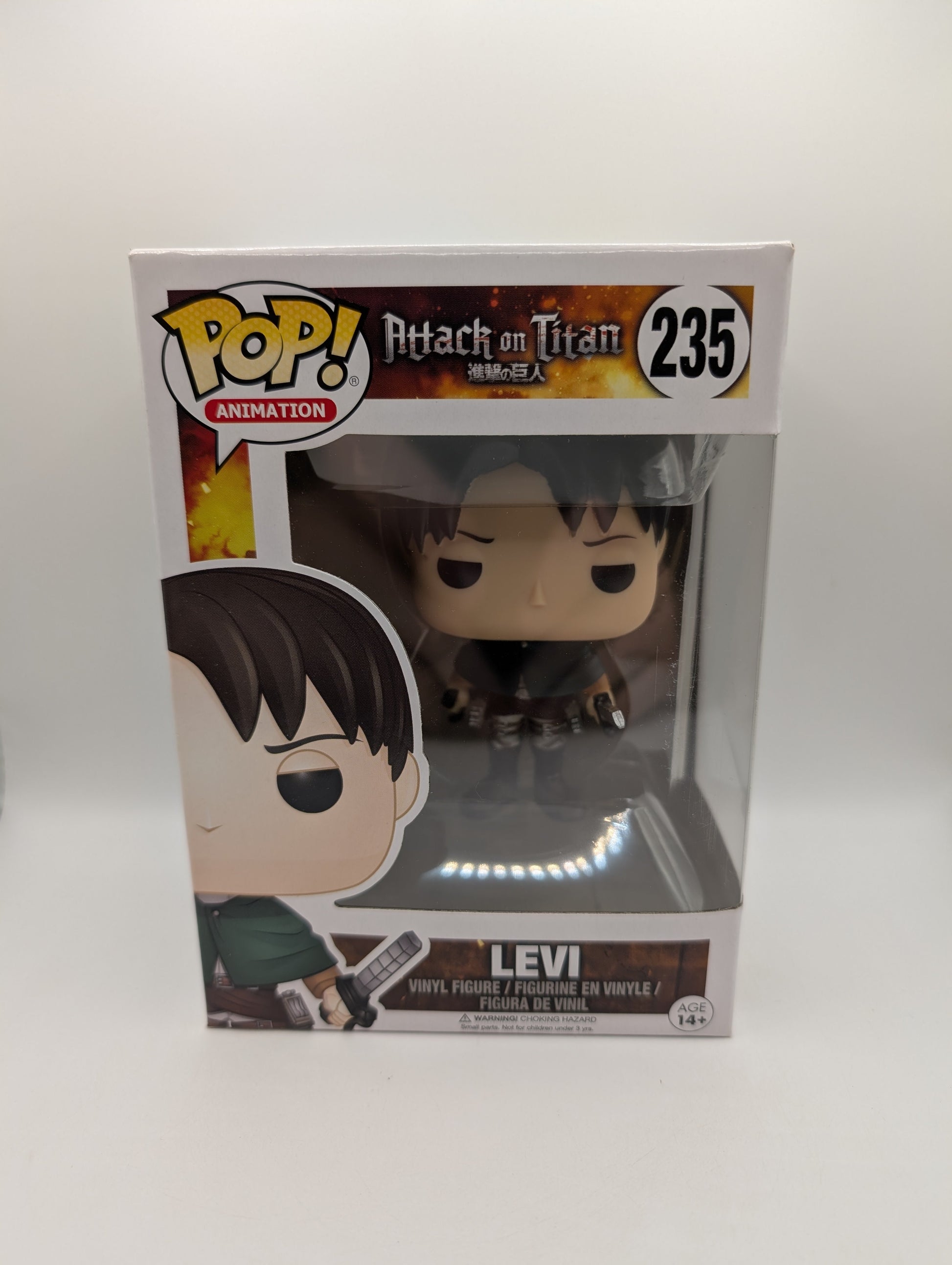 Funko Pop Animation Attack on Titan #235 Levi Vinyl Figure FRENLY BRICKS - Open 7 Days