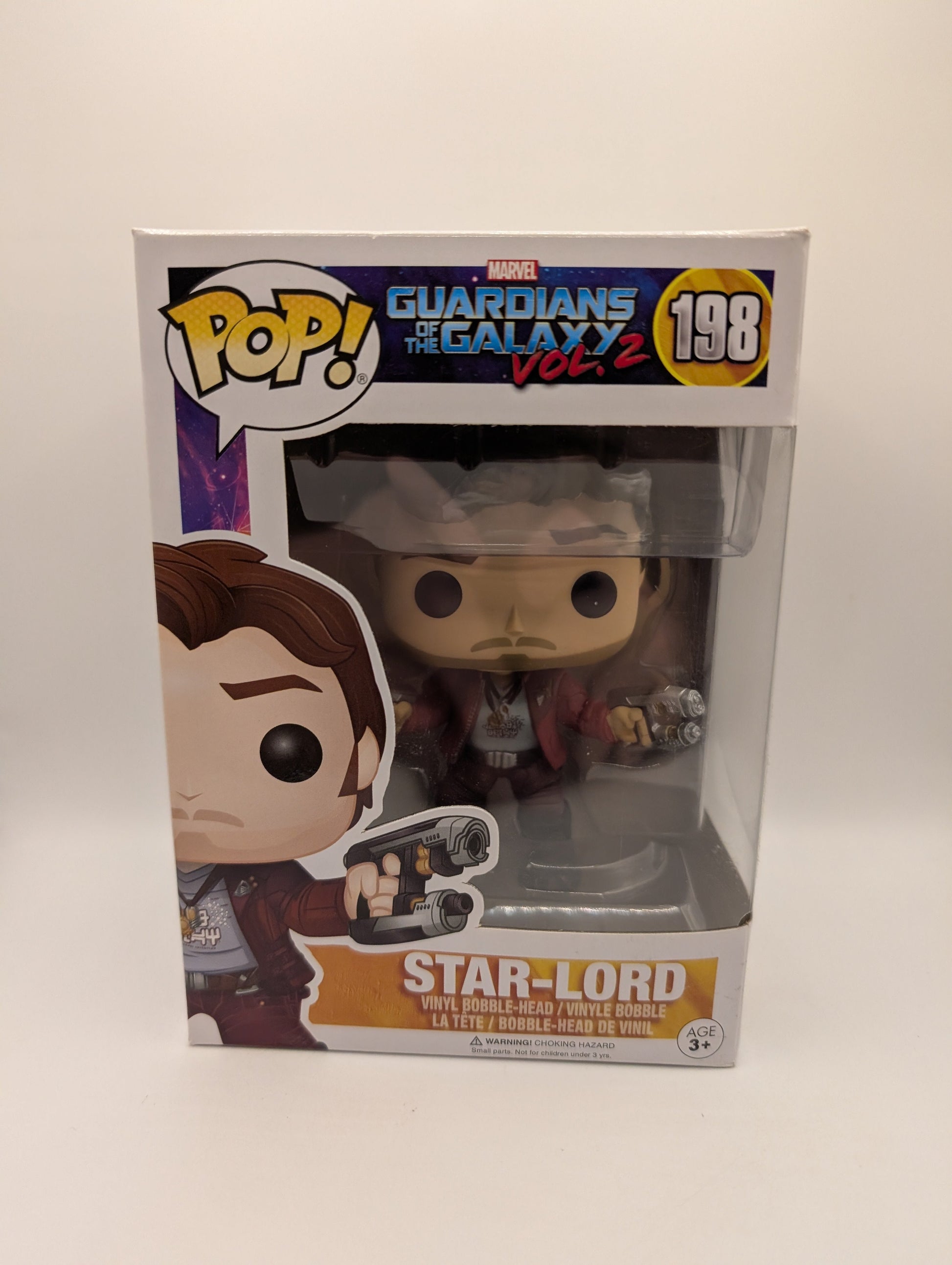 Star-Lord 198 ~ Marvel: Guardians of the Galaxy (GOTG) Vol. 2 ~ Funko Pop Vinyl FRENLY BRICKS - Open 7 Days