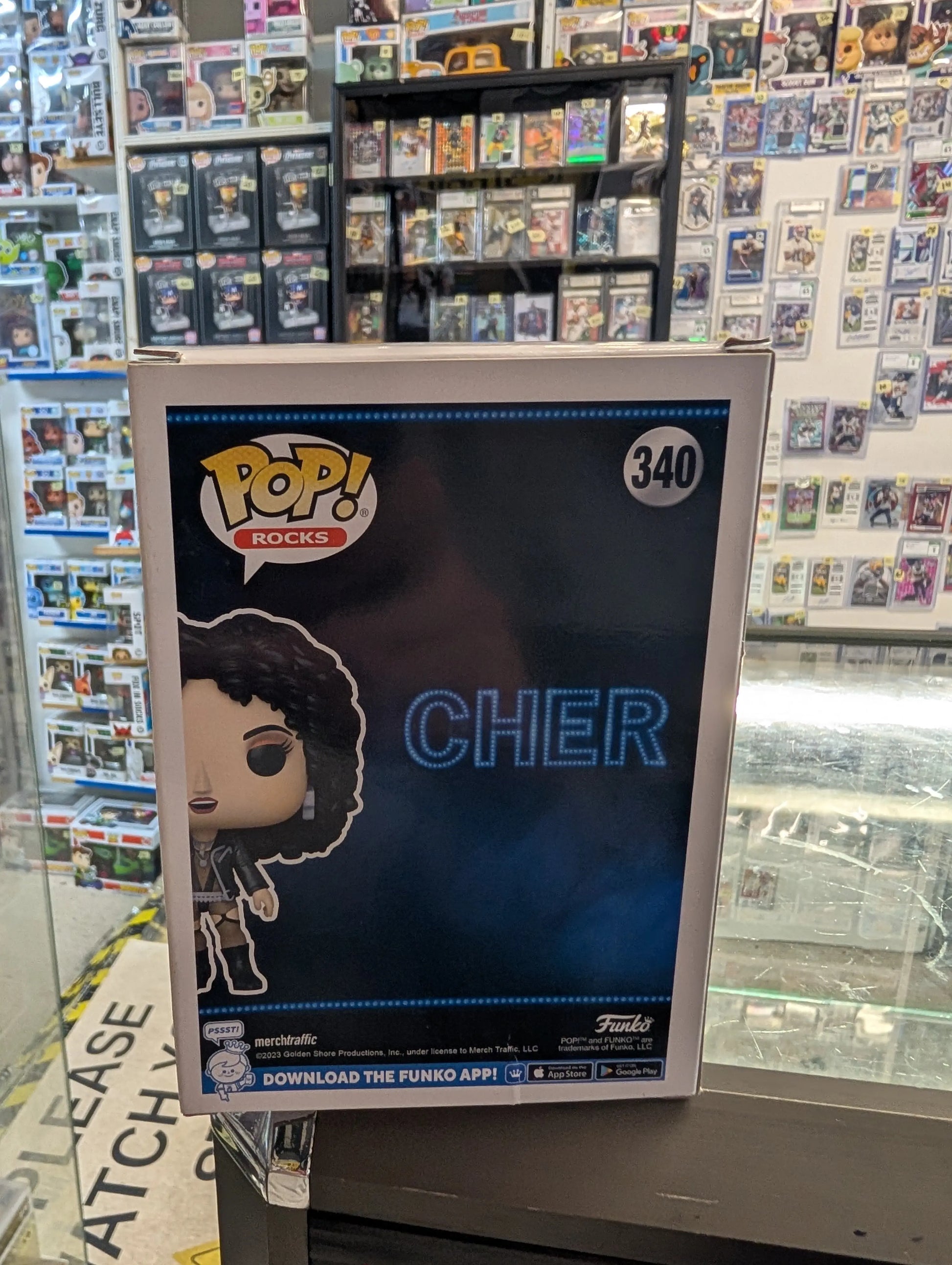 Cher - If I Could Turn Back Time Pop! Vinyl Figure #340 FRENLY BRICKS - Open 7 Days