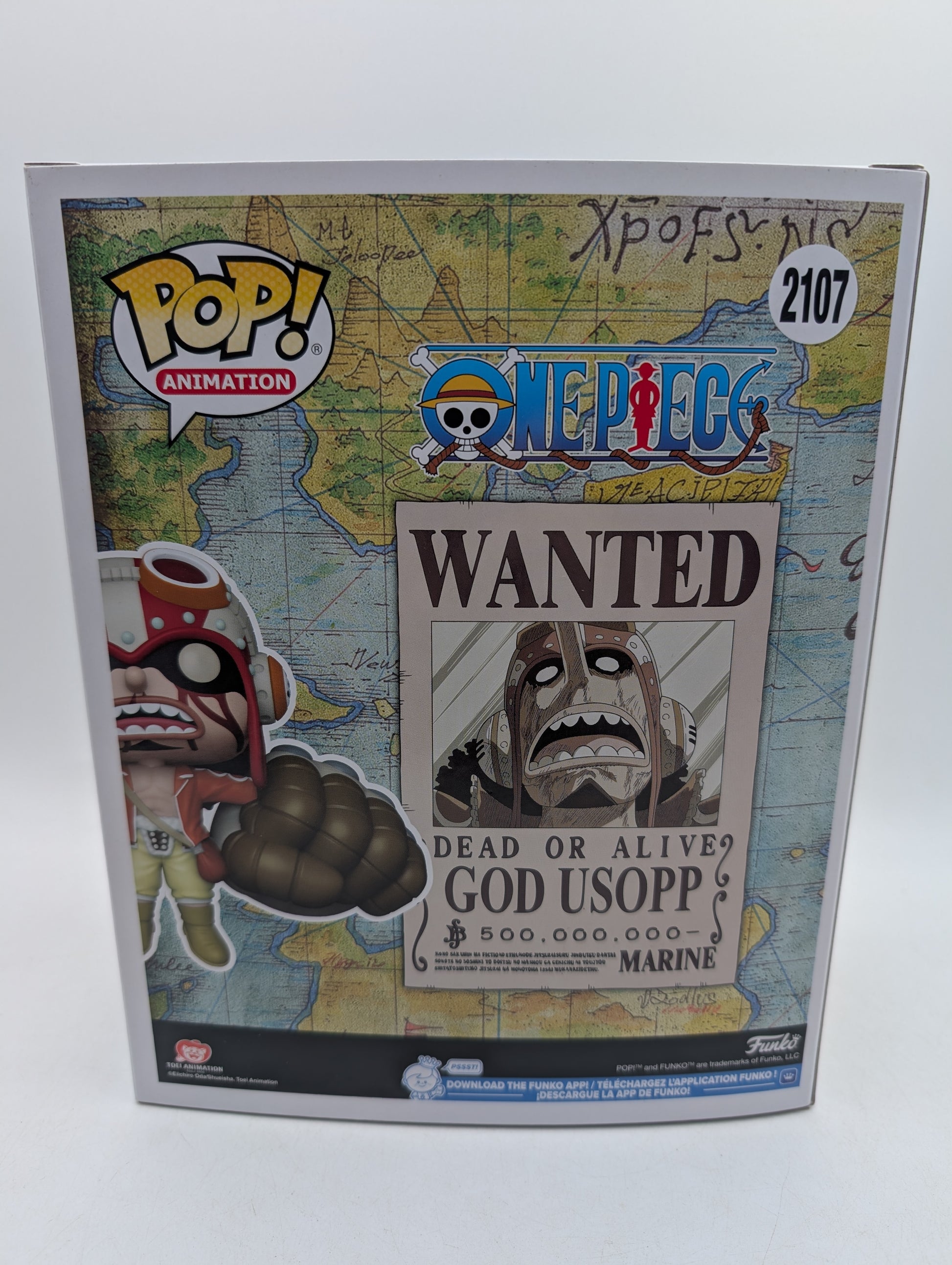 Funko Pop! One Piece Usopp Wanted Poster #2107 image 5