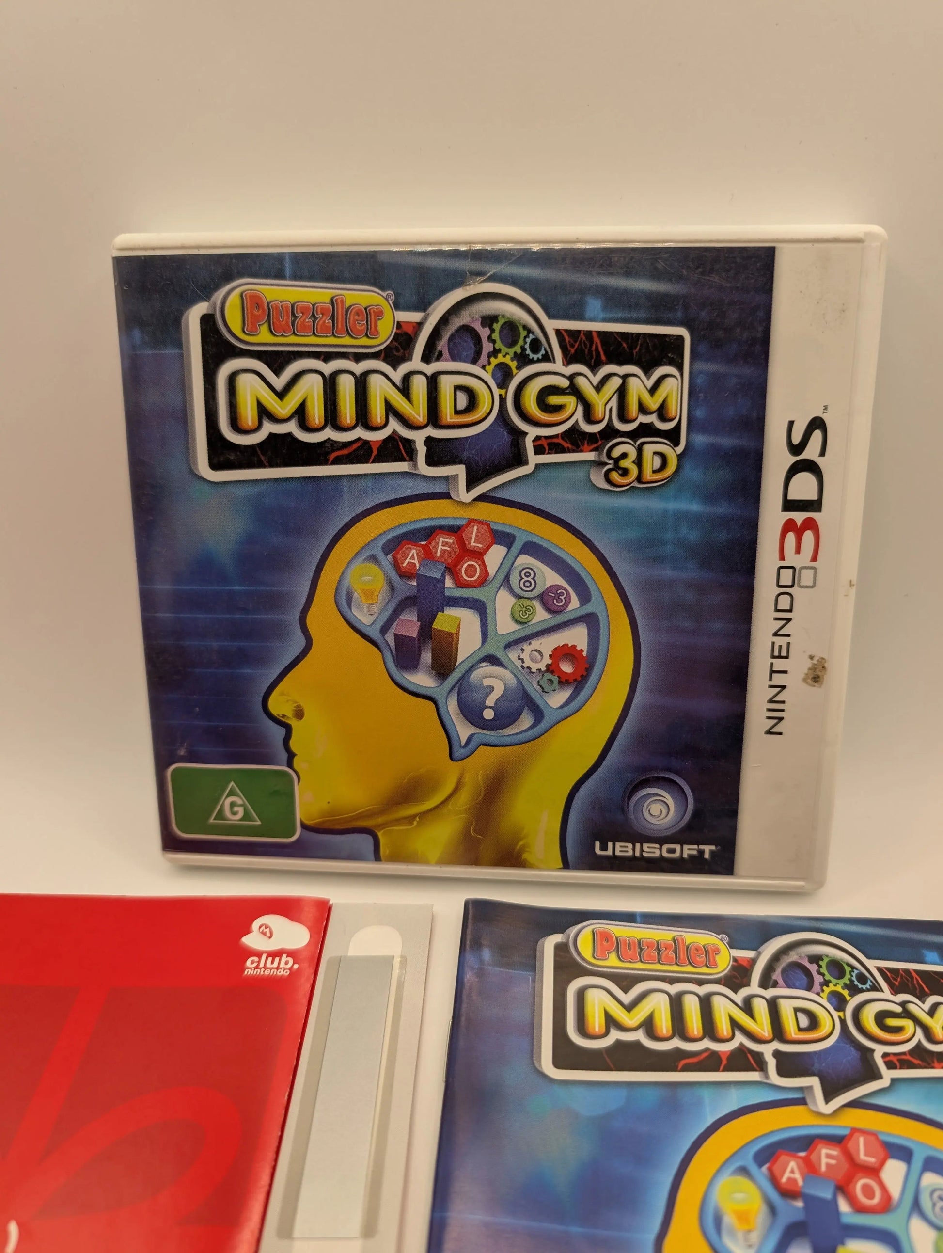Puzzler Mind Gym 3D Nintendo DS 2DS 3DS Game with Manual FRENLY BRICKS - Open 7 Days