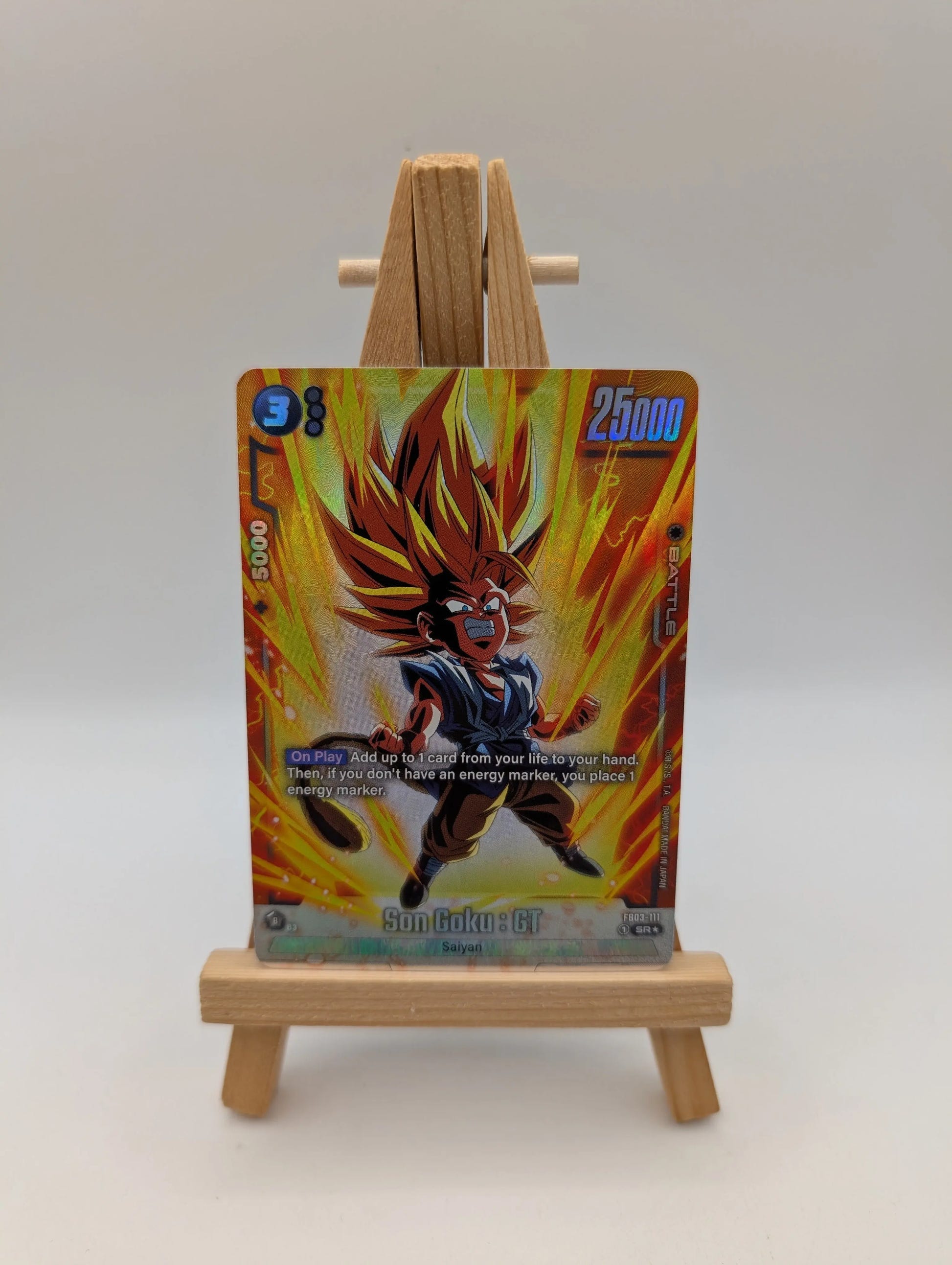 Son Goku: GT FB03-111 SR (Alt Art) Raging Roar DBS: Fusion World TCG Card FRENLY BRICKS - Open 7 Days image 1