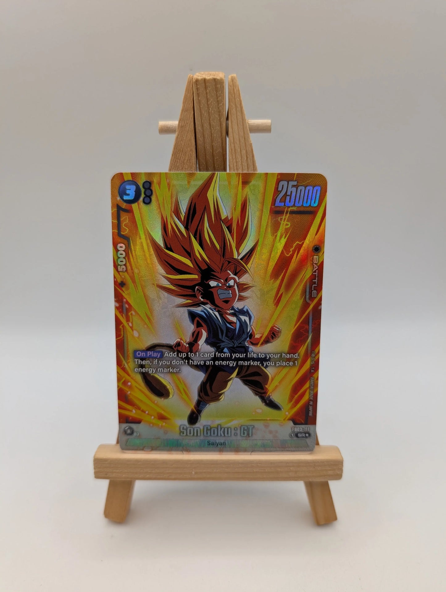Son Goku: GT FB03-111 SR (Alt Art) Raging Roar DBS: Fusion World TCG Card FRENLY BRICKS - Open 7 Days