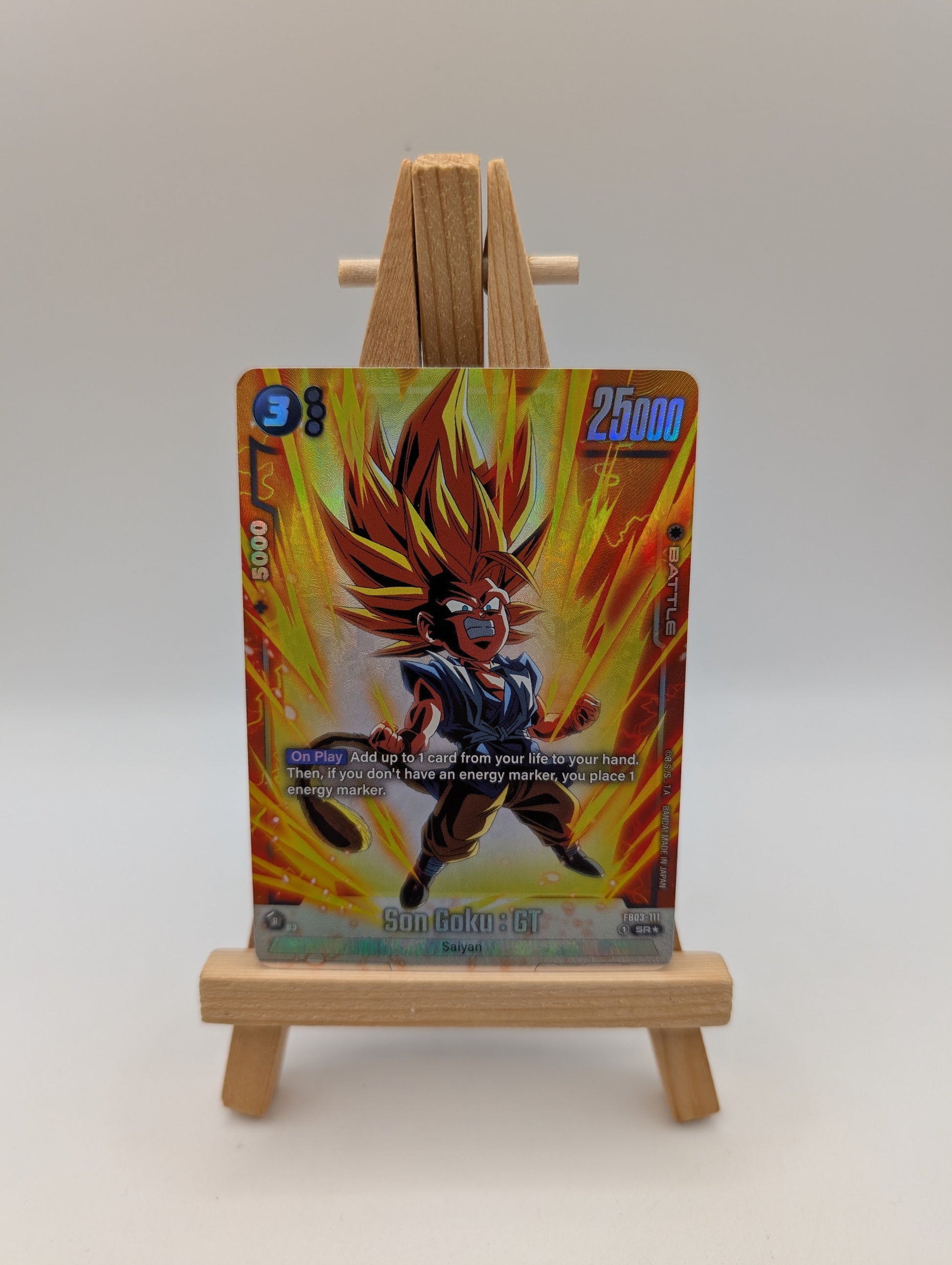 Son Goku: GT FB03-111 SR (Alt Art) Raging Roar DBS: Fusion World TCG Card FRENLY BRICKS - Open 7 Days