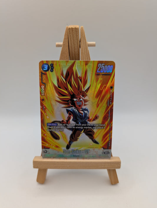 Son Goku: GT FB03-111 SR (Alt Art) Raging Roar DBS: Fusion World TCG Card FRENLY BRICKS - Open 7 Days