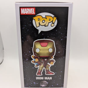 Funko Avengers Endgame Iron Man Beams Glow In The Dark Pop! Vinyl Figure #1555