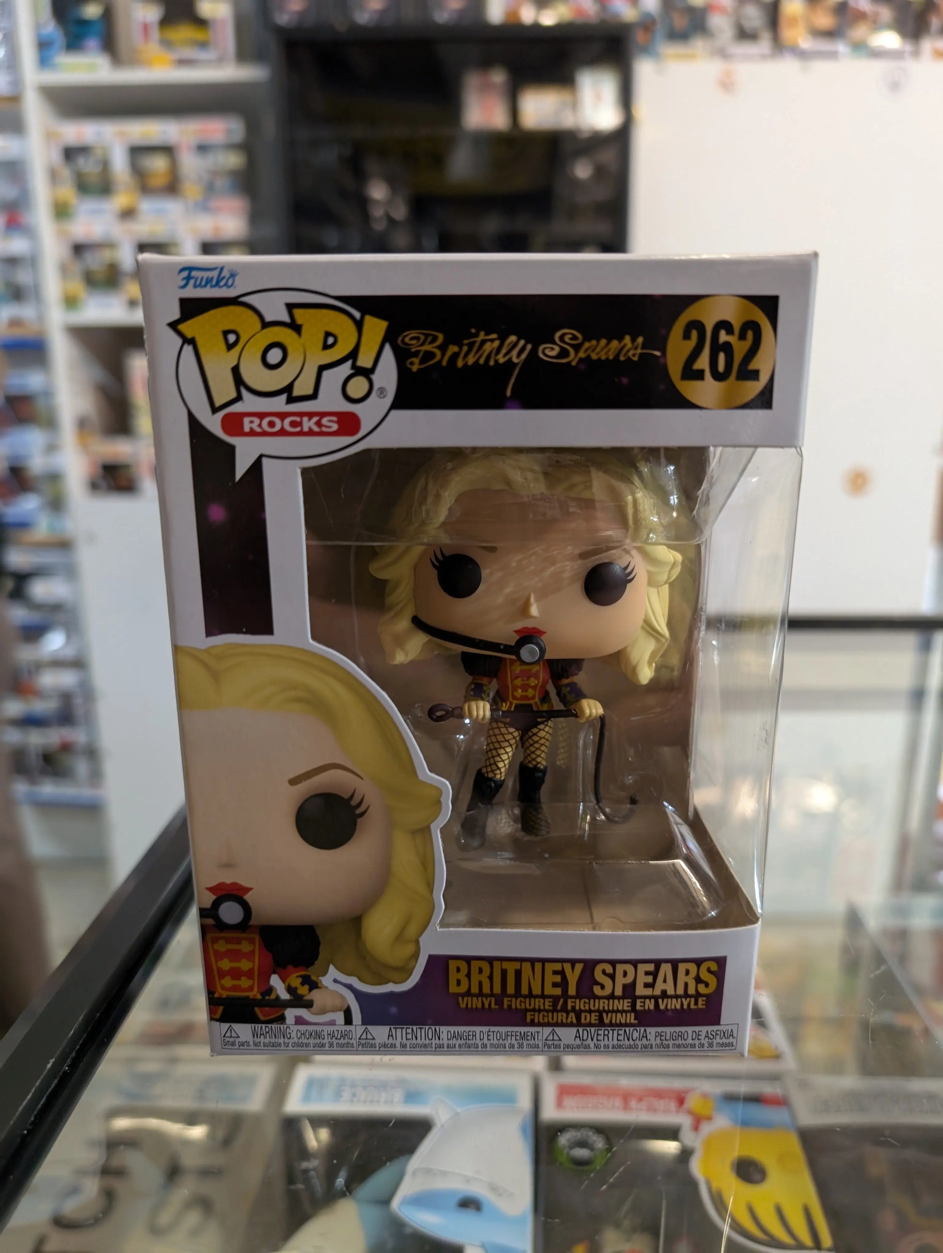 Funko Pop Rocks Britney Spears vinyl #262 FRENLY BRICKS - Open 7 Days