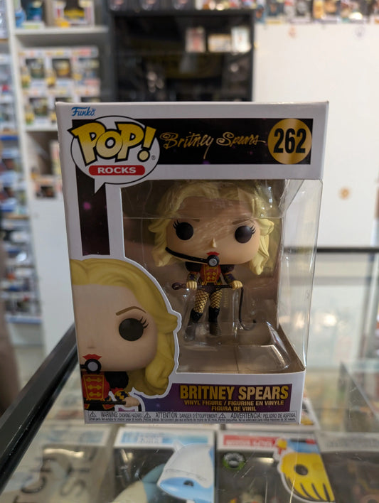Funko Pop Rocks Britney Spears vinyl #262 FRENLY BRICKS - Open 7 Days
