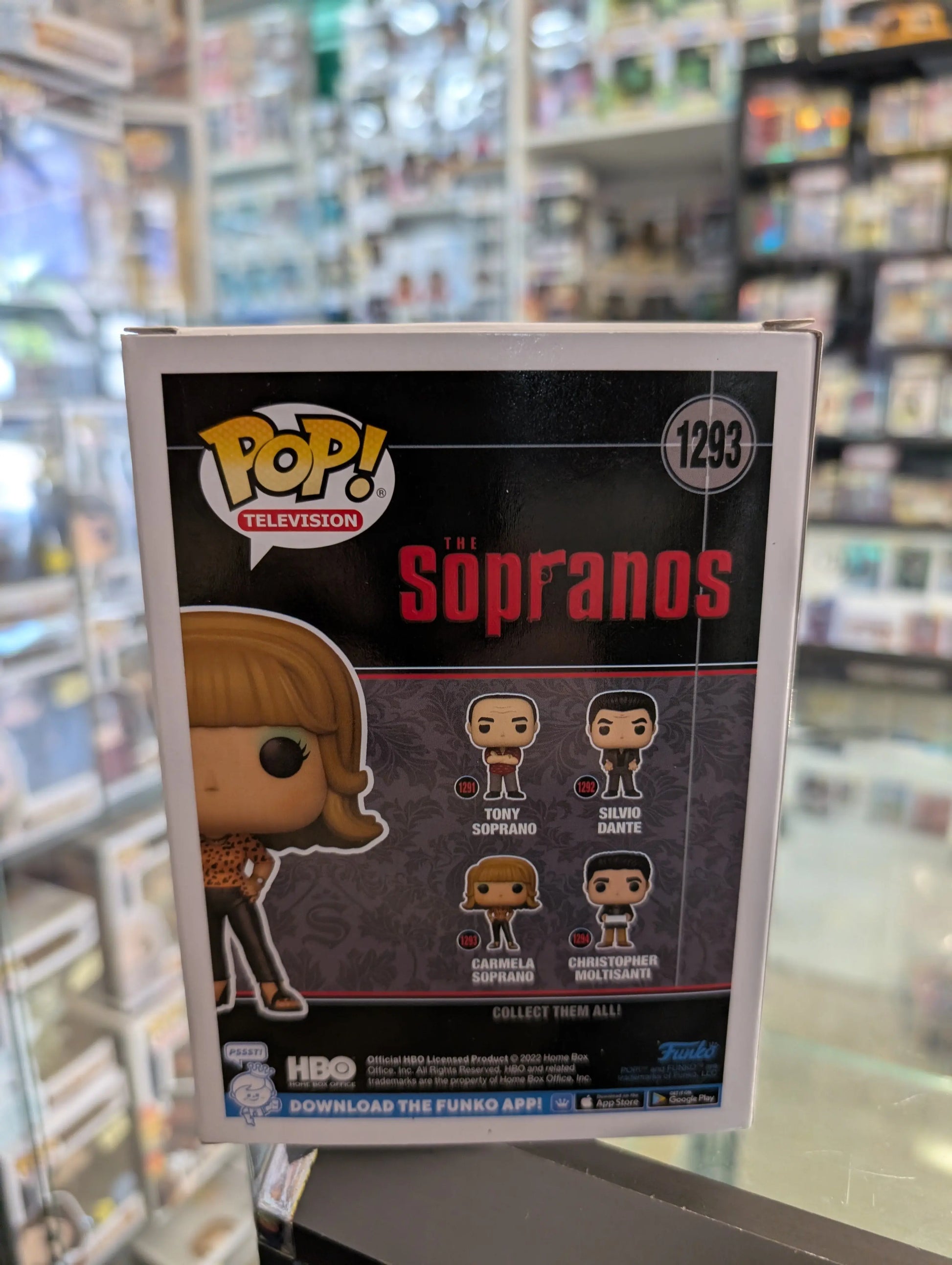 FUNKO POP! TELEVISION #1293 The Sopranos Carmela Soprano Vinyl Figure FRENLY BRICKS - Open 7 Days