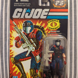 GI Joe 25th Anniversary Infantry Cobra Viper Foil Hasbro 2008 New FRENLY BRICKS - Open 7 Days