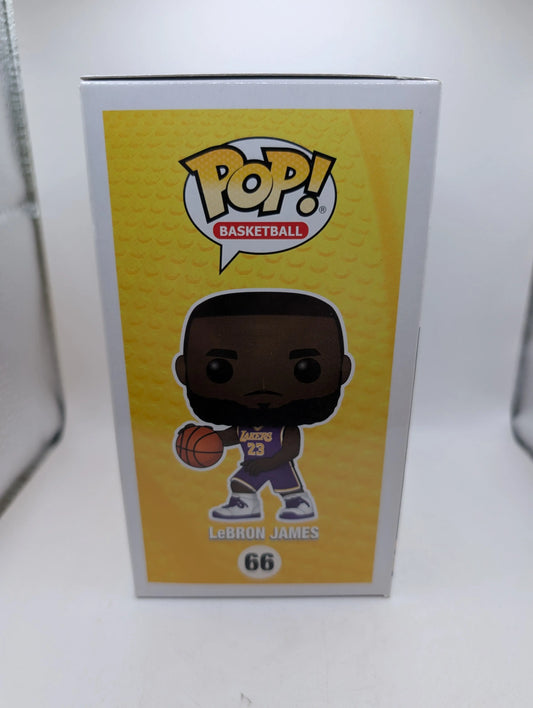 Lakers Lebron James NBA Sports Basketball Funko Pop! Vinyl #66 FRENLY BRICKS - Open 7 Days
