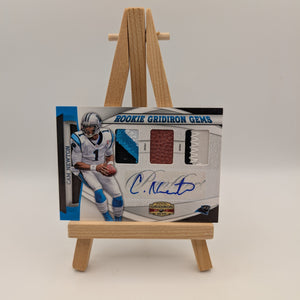 2011 Panini Gridiron Gear Rookie Gridiron Gems 3 Patch AUTO /20 FRENLY BRICKS - Open 7 Days