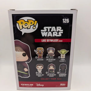 Hooded Luke Skywalker GALACTIC 126 STAR WARS Funko Pop Vinyl FRENLY BRICKS - Open 7 Days