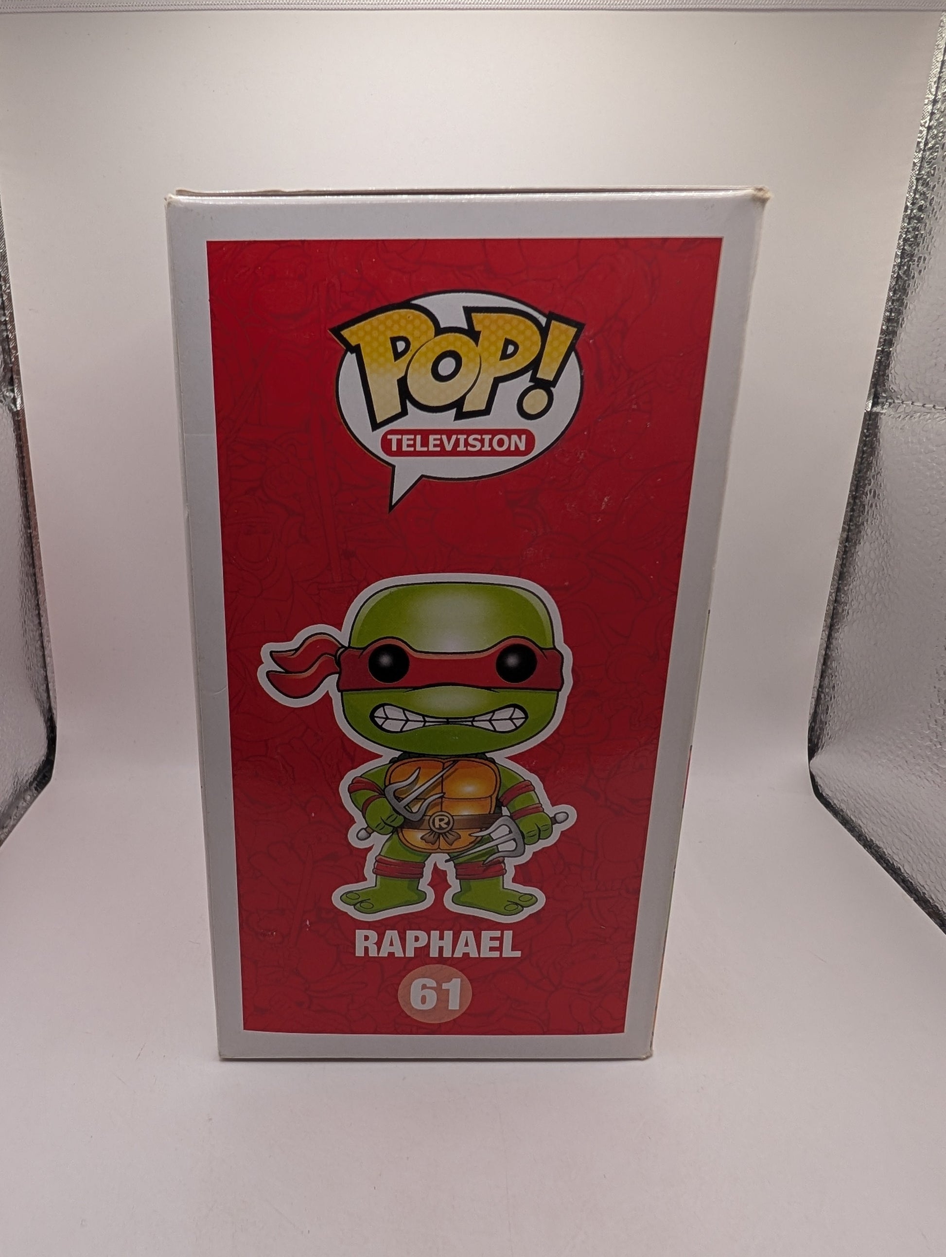 Television Funko Pop Vinyl - Raphael - TMNT - No. 61 FRENLY BRICKS - Open 7 Days