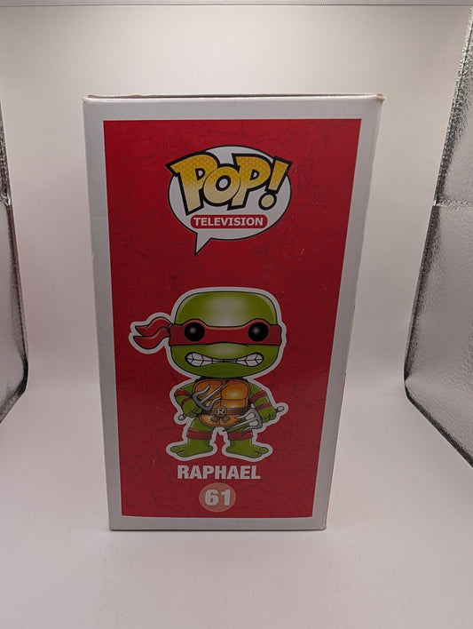 Television Funko Pop Vinyl - Raphael - TMNT - No. 61 FRENLY BRICKS - Open 7 Days