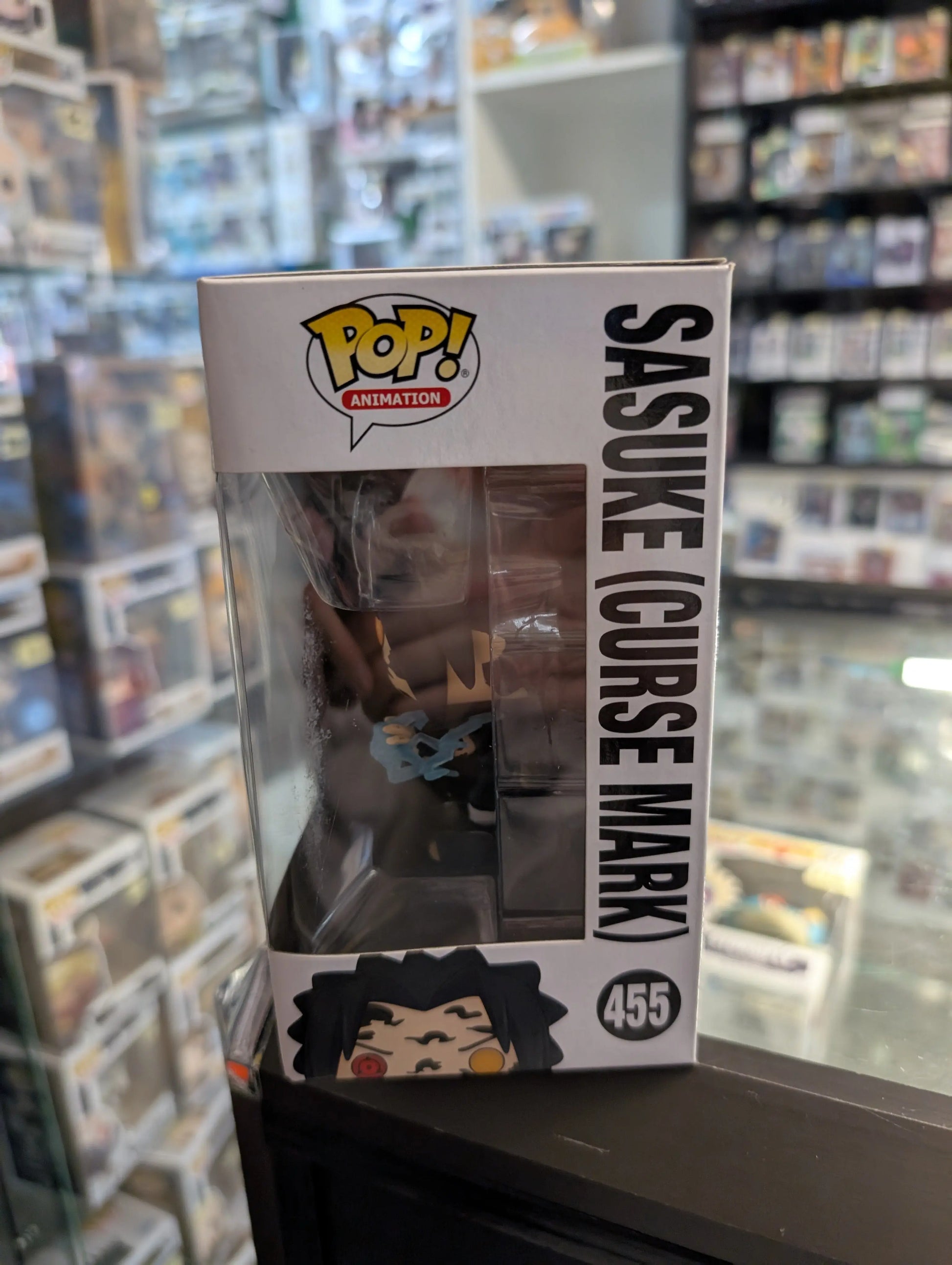 Sasuke Funko Pop 455 Curse Mark Naruto Exclusive Vaulted FRENLY BRICKS - Open 7 Days