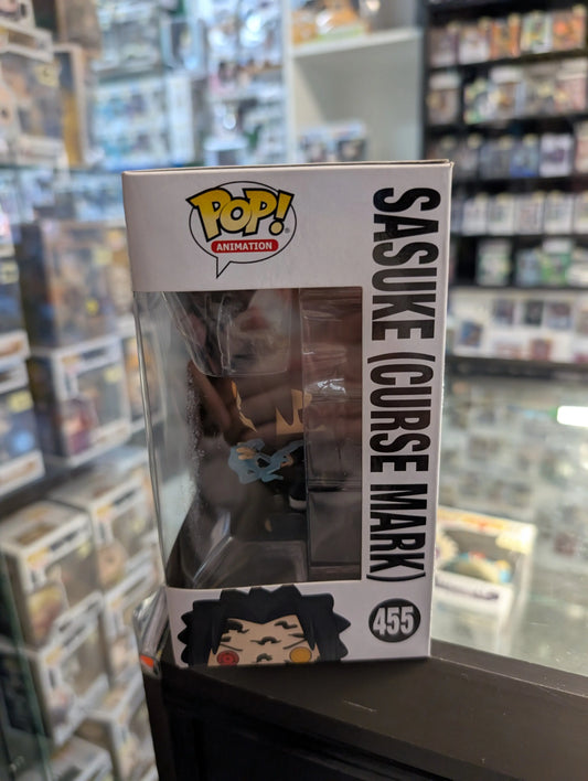 Sasuke Funko Pop 455 Curse Mark Naruto Exclusive Vaulted FRENLY BRICKS - Open 7 Days