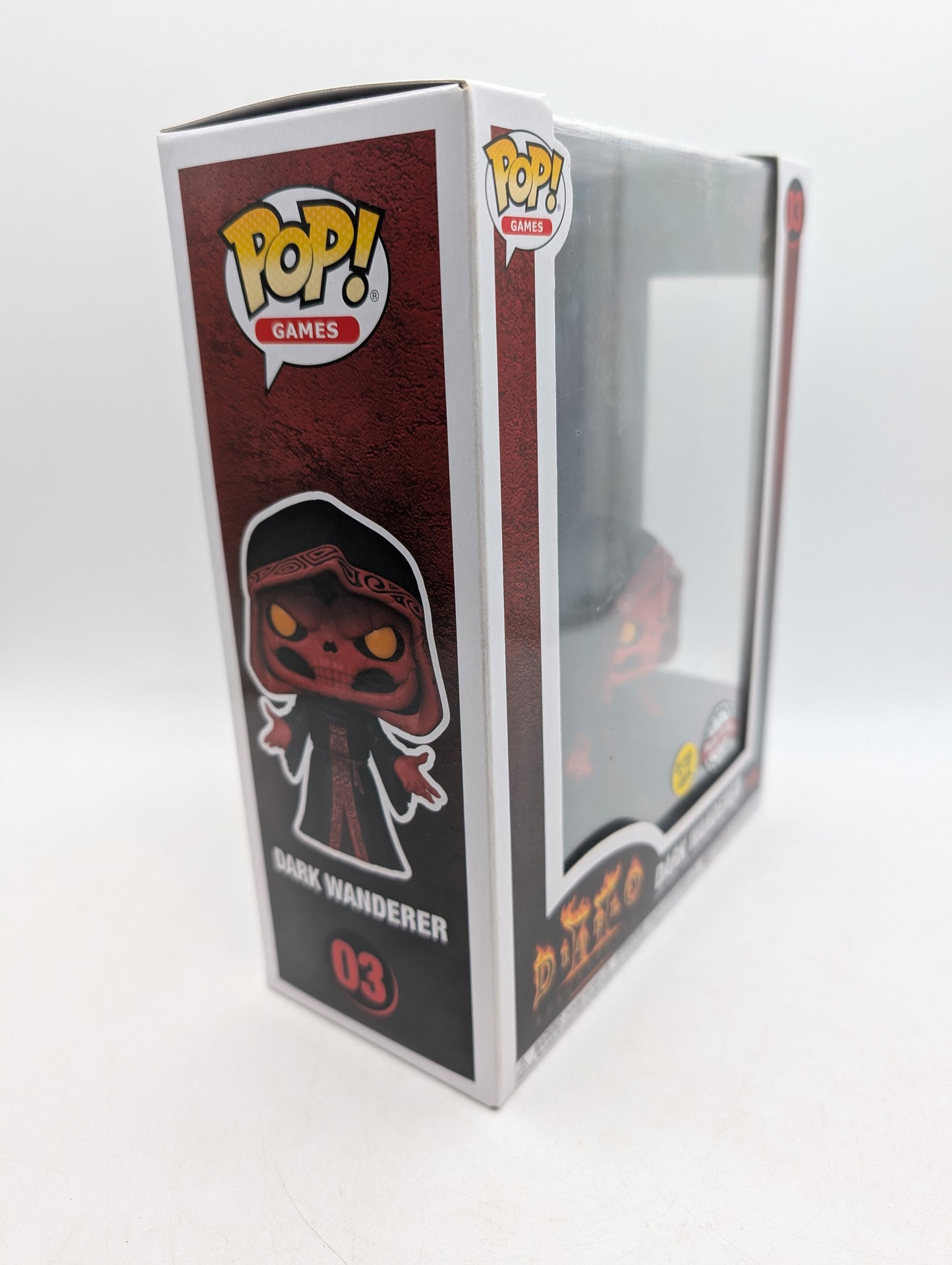 Funko POP! Diablo II Resurrected Dark Wanderer Game Cover GITD